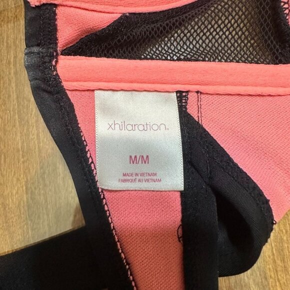 Xhilaration Push Up Underwire Bikini Swimsuit Top Medium Pastel Abstract Mesh - Picture 6 of 9